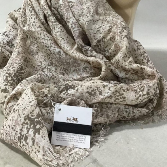 🆕️Coach Scarf Silk & Modal NWT - Picture 4 of 7